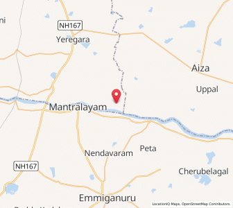 Map of Talamari, Karnataka