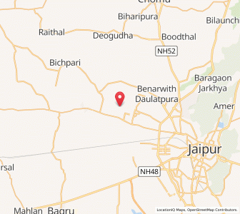 Map of Talara, Rajasthan