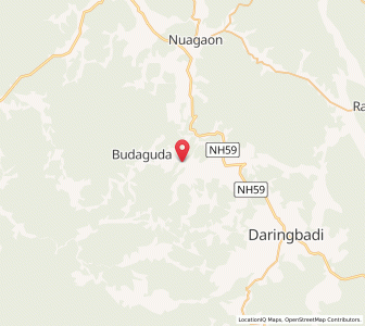 Map of Talari, Odisha