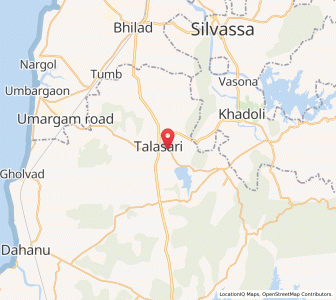 Map of Talasri, Maharashtra