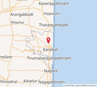 Map of Talatteruvu, Puducherry