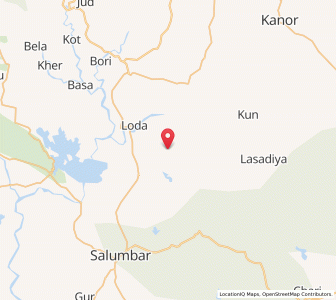 Map of Talav, Rajasthan