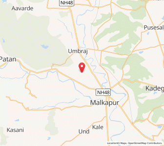 Map of Talbid, Maharashtra