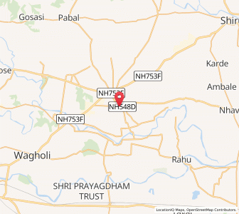 Map of Talegaon Dhamdhere, Maharashtra