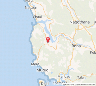 Map of Talekhar, Maharashtra