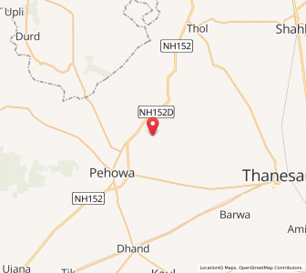 Map of Talheri, Haryana