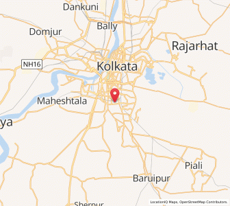 Map of Taliganja, West Bengal