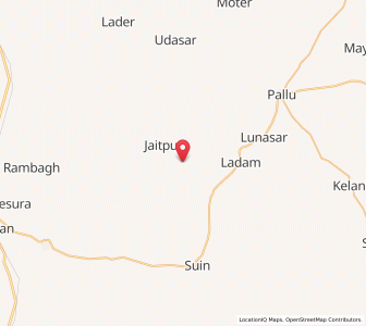 Map of Taliwala, Rajasthan
