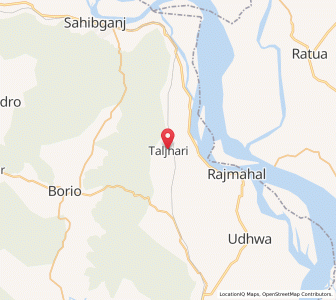 Map of Taljhari, Jharkhand