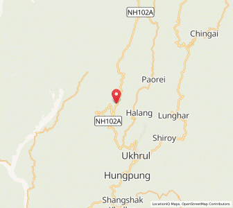 Map of Tallui, Manipur