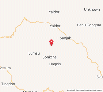 Map of Talma, Kashmir