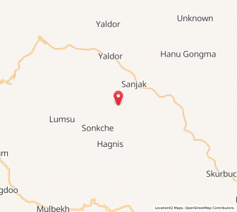 Map of Talmahdo, Kashmir