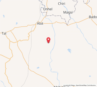 Map of Talod, Madhya Pradesh