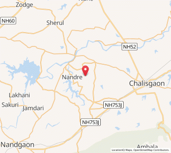 Map of Talode, Maharashtra