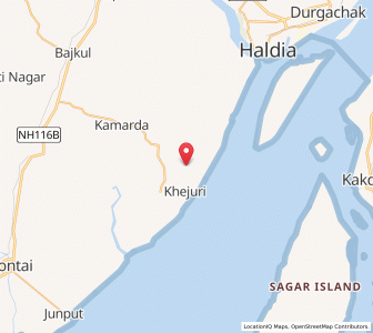 Map of Talpati, West Bengal