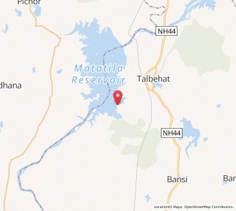 Map of Talua, Uttar Pradesh