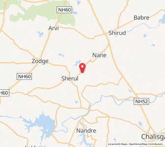 Map of Talvada, Maharashtra