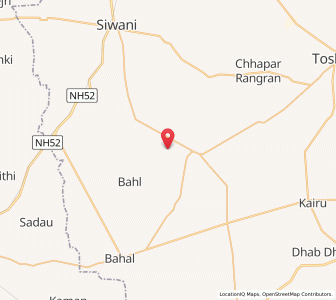Map of Talwani, Haryana