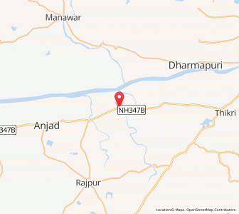 Map of Talwara Deb, Madhya Pradesh
