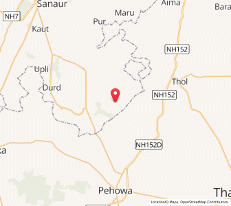 Map of Tamakloda, Punjab