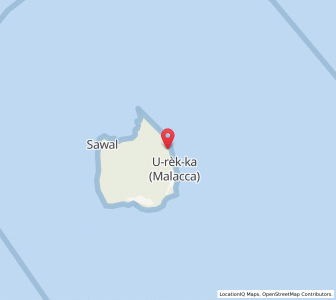 Map of Tamalu, Andaman and Nicobar Islands