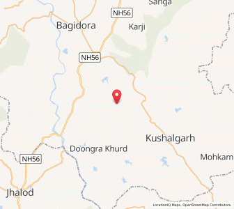 Map of Tambesra, Rajasthan