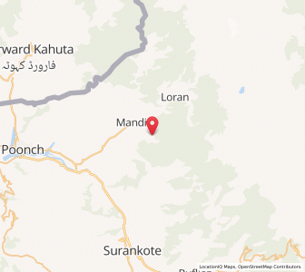 Map of Tami, Kashmir