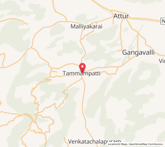 Map of Tammampatti, Tamil Nadu