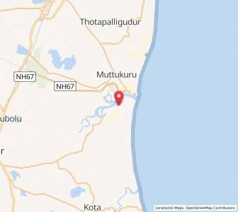 Map of Tammenapatnam, Andhra Pradesh