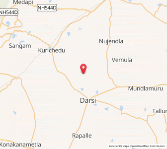 Map of Tanamshintala, Andhra Pradesh