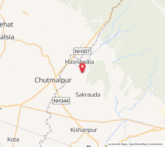 Map of Tanda Hasongarh, Uttar Pradesh
