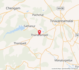 Map of Tandarambattu, Tamil Nadu