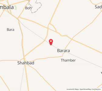 Map of Tandwal, Haryana
