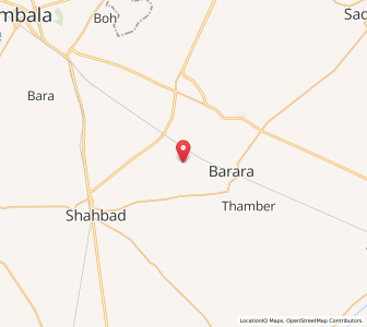 Map of Tandwali, Haryana