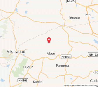 Map of Tangadpalli, Andhra Pradesh