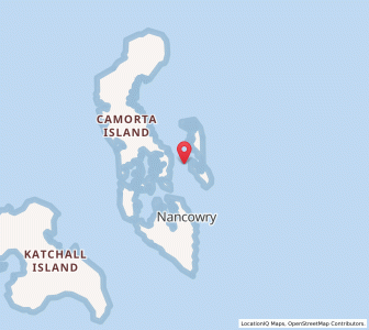 Map of Tapiyang, Andaman and Nicobar Islands