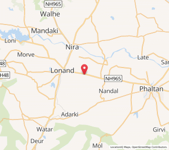 Map of Taradgaon, Maharashtra