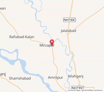 Map of Tarapur Khurd, Uttar Pradesh