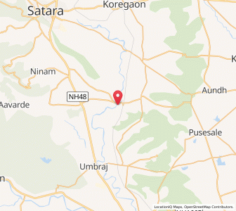 Map of Targaon, Maharashtra