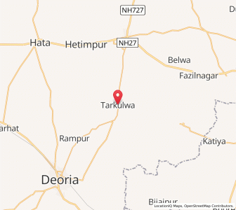 Map of Tarkulwa, Uttar Pradesh