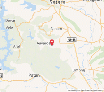 Map of Tarla, Maharashtra