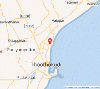 Map of Taruvaikkulam, Tamil Nadu