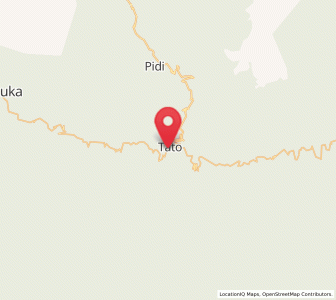 Map of Tato, Arunachal Pradesh