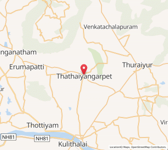 Map of Tattayyangarpettai, Tamil Nadu