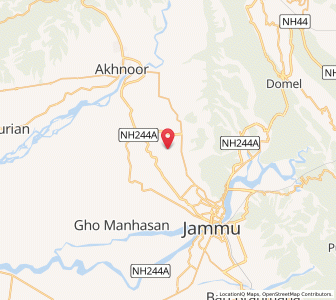 Map of Tawa, Kashmir