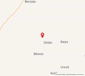 Map of Tejrawa, Rajasthan