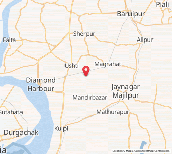 Map of Tekpanja, West Bengal