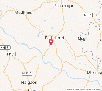 Map of Telgaon, Maharashtra