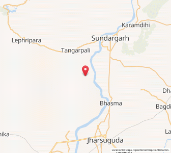 Map of Telipali, Odisha