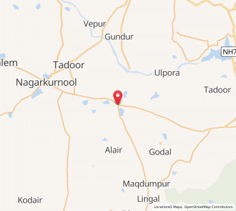 Map of Telkapalli, Andhra Pradesh